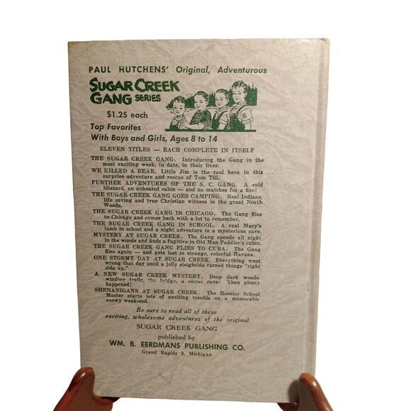 Mystery at Sugar Creek Paul Hutchens 1956 Eerdmans HB 7th YA Fiction Vintage - Picture 6 of 16